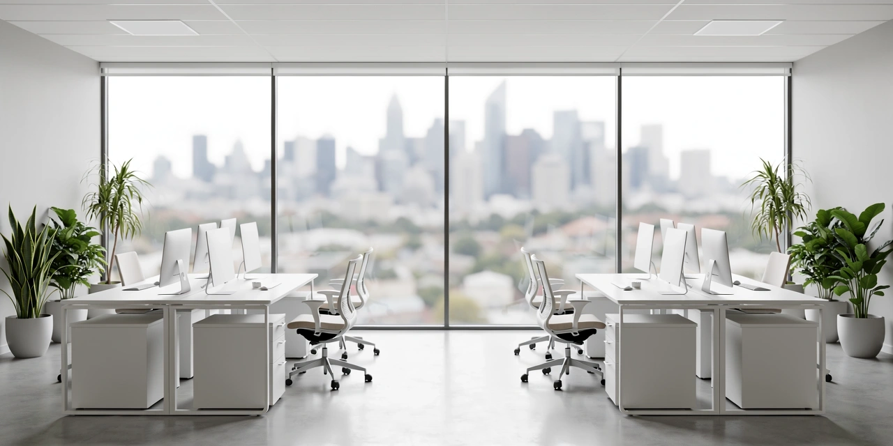 Professional Australian workspace